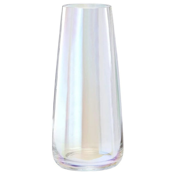 Jarrones de vidrio, flores, centro de mesa, contenedores transparentes para regalo, hogar, dormitorio Vistoso
