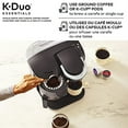 thumbnail image 6 of Keurig K-Duo Essentials Coffee Maker, with Single Serve K-Cup Pod and 12 Cup Carafe Brewer, Black, 6 of 9