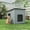 Black, variant on Outdoor Insulated Cat House,PP Waterproof Winter Cat Shelter Feral with Vents for All Seasons,24.65 x 21.5x 22.21 inches Large Pet House Easy to Assemble,Suitable for Cats & Small Dogs (Black)