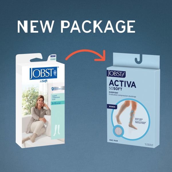 JOBST ACTIVA soSoft Knee High 8-15 mmHg