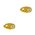 thumbnail image 1 of Youkk Bicycle Rear Derailleur Hanger Mountain Extender Precision Tail Hook Hardware Maintenance Supplies Replacement Parts Gold 2Set, 1 of 6