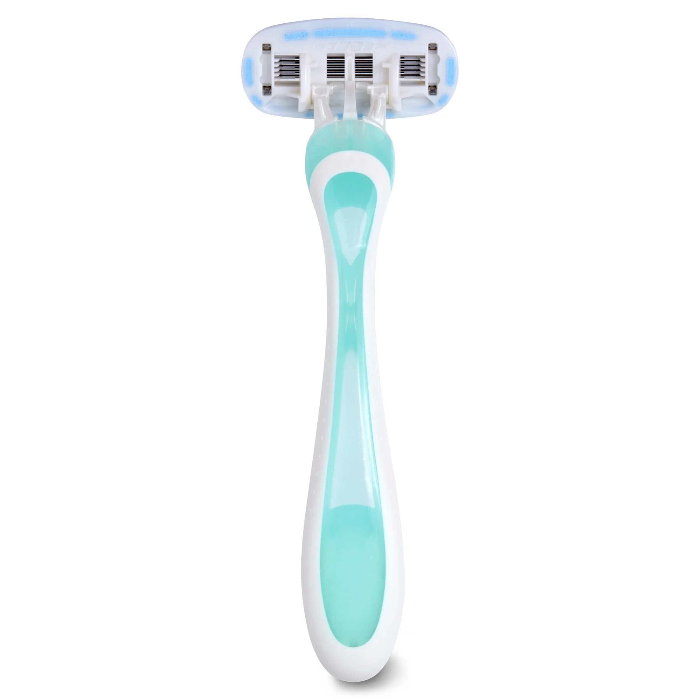 Equate Women's 5-Blade Disposable Razors, Blue, 3 Count