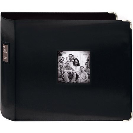 Pioneer Stitched Leatherette 3-Ring Scrapbook