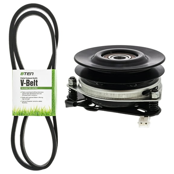 8TEN Belt PTO Clutch Kit for AYP YTH2448 YTH2148 XT24H48YT DB27H48YT MK1006385