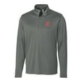 thumbnail image 2 of Men's Cutter & Buck  Steel Nashville Sounds  Clique Spin Eco Performance Half-Zip Pullover, 2 of 3