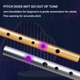 thumbnail image 2 of Irish Whistle Flute C/D Key Ireland Tin Penny Whistle Instrument[ 6 Hole P5C0, 2 of 9