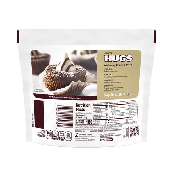 (2 pack) Hershey's Kisses Candy, Individually Wrapped, Share Bag Milk Chocolate and White Creme 10.6oz