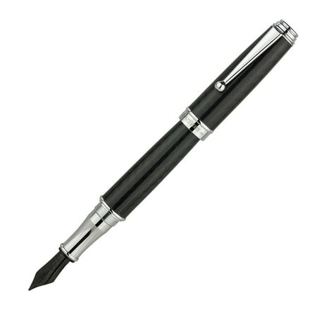 Monteverde Invincia Deluxe Chrome Fountain Pen Stub Nib (MV41291-S)