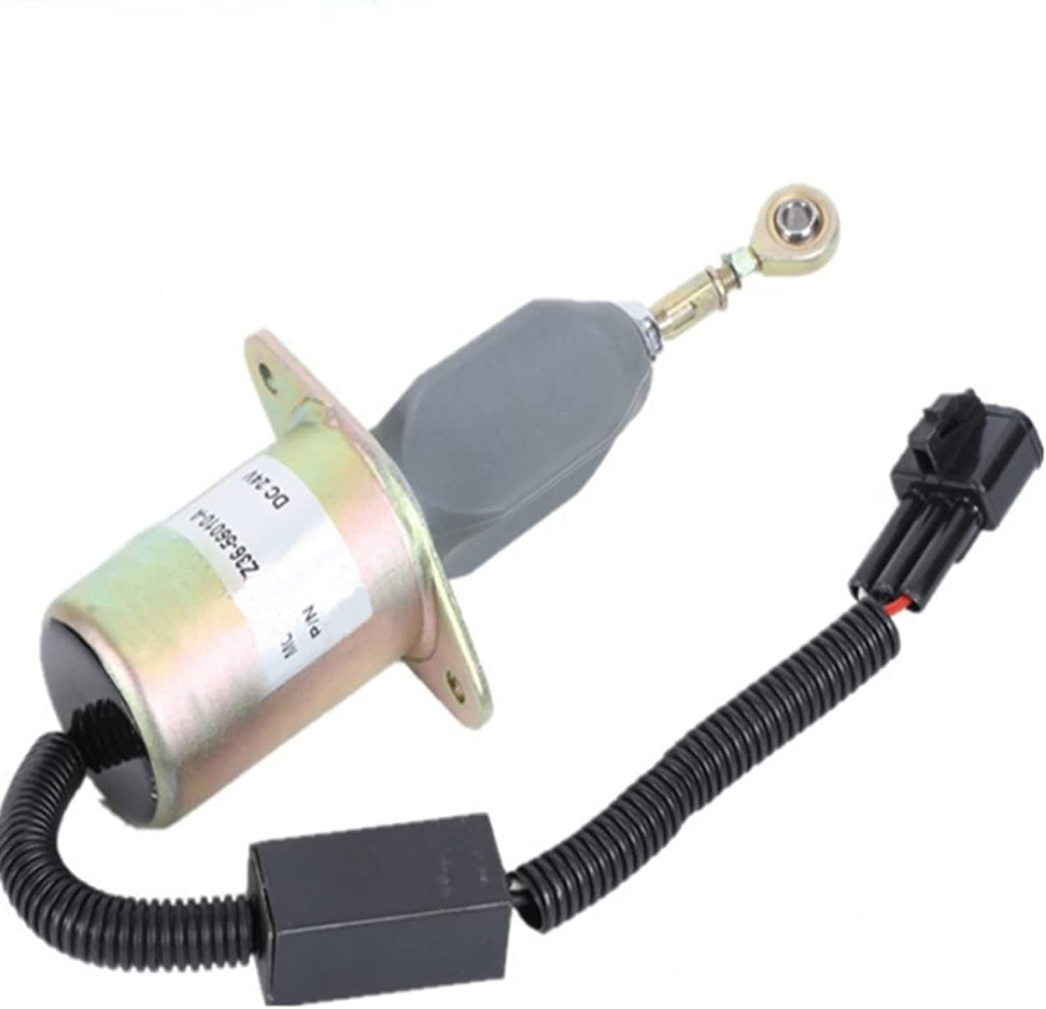 Holdwell 12V Stop Solenoid For Cummins - Replacement Shut Off Solenoid 3932545 / SA-4639-12