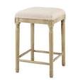 thumbnail image 3 of Linon Sulla Counter Stool, Brown, 25 inch Seat Height, Assembled, 3 of 3