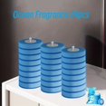 thumbnail image 4 of 1pc Bathroom Accessories Equipped With Multiple Brush Heads, Powerful Decontamination And Cleaning Brushes With Fragrance, Non Perforated Wall Mounted Long Handle And Bracket, Disposable Toilet Brush, 4 of 4