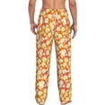 thumbnail image 3 of Xecao Orchids Flowers Men's Straight Lounge Pajama Pants: The Ultimate in Comfortable Sleepwear, 3 of 9