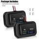 thumbnail image 3 of 4 Salidas USB para RV de 12 V/24 V, Doble PD3.0 Tipo C (USB C) y Puerto USB-A QC3.0 de Carga RáPida, Cargador de Enchufe USB para Coche con Montaje en Panel, 3 of 5