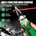 thumbnail image 4 of Upgrade 8 in 1 Wire Stripper with Voltage Tester,2026 NEW Multifunctional Heavy Duty Wire Stripping Pliers,Professional Wire Stripper Electrical Pliers for Cutting Pulling Scraping and Pressing, 4 of 7