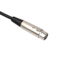thumbnail image 4 of Cable de Audio TRS 3x1/4 a XLR hembra de 3 Pines Baoblaze 5 Piezas, 4 of 7