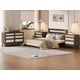 thumbnail image 4 of Brown rattan 3-cajón cómoda para dormitorio - natural moderno closet con de madera handles y legs, equipped con anti-tip kits, 4 of 5