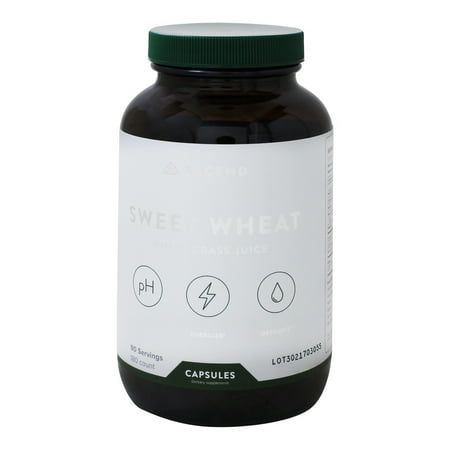 Ascend - Sweet Wheat Organic Wheat Grass Juice Powder - 180 Vegetarian