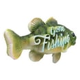 thumbnail image 3 of Ebros Southwest Nautical Gone Fishing Sea Bass Fish Hanging Wall Plaque 16.75"L, 3 of 6