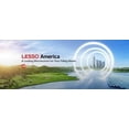 thumbnail image 4 of Lesso America 402-166 (20 Pack), Plumbing, PVC Pipe Fitting, Reducing Tee, SCH40, 1-1/4×1-1/4×1/2", 4 of 4