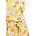 thumbnail image 4 of Vestido floreado con cinto Roman Fashion Juvenil 32730 Lima floreado verde lima M, 4 of 6
