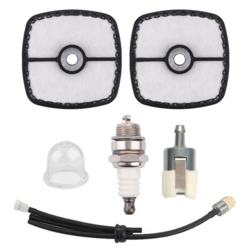 Hipa SRM 225 Tune Up Kit for Echo SRM225 GT225 GT200R PAS225 SRM210 SRM230 ES250 Weedeater with SRM-225 Air Filter Primer Bulb Fuel Line Kit