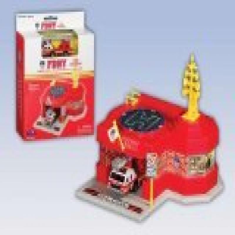 Fdny Mini Fire Station W/1 Vehicle - Walmart.com