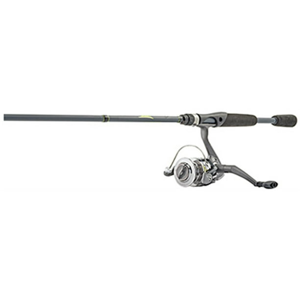 South Bend Raven Spinning Rod & Reel Combo Fishing Equipment, 6' 6
