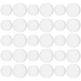 thumbnail image 4 of Miangastore Clear Rubber Furniture Bumpers for Home Use Fully Transparent Anti Slip Glass Table Protectors 30pcs, 4 of 8