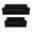 Black, variant on 2-Piece Sofa and Loveseat Slipcovers, Couch and Loveseat Covers Set, Form fit Stretch, Wrinkle Free, Furniture Protector, Sofa Covers for Living Room, Polyester Spandex (Black)
