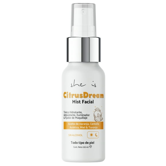 Tónico Facial Hidratante & Energizante Naranja-Miel 120ml SHE IS SKINCARE