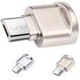 thumbnail image 4 of VONKY Zinc Alloy Mini TF Card Reader Laptop Phone OTG Adapter Portable Micro USB Plug Memory Card Reader, 4 of 9