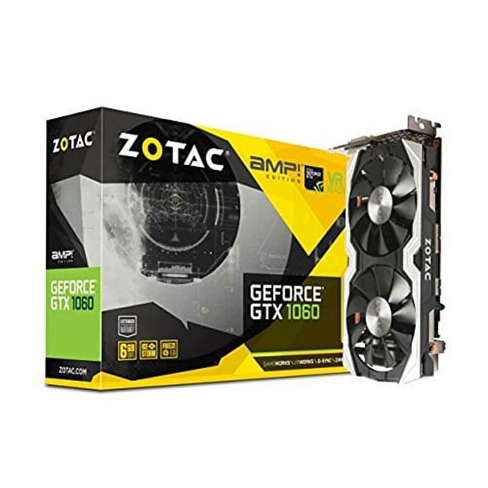 ZOTAC NVIDIA GeForce GTX 1060 Mini 6GB GDDR5 DVI/HDMI/3DisplayPort
