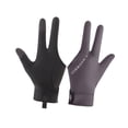 thumbnail image 2 of Luwecf 3 Fingers Pool Gloves Single Hand Billiard Gloves Pool Cue Mitts Separate Finger Gray Right Hand, 2 of 9