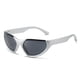 thumbnail image 5 of Gafas de sol de moda Gafas de sol clásicas, gafas de marco ligero unisex con protección , gafas de conducción para deportes al aire libre para acampar en la playa Magideal Gafas de sol de moda, 5 of 7