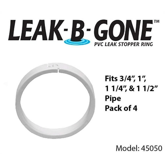 King Innovation 45050 Leak-B-Gone Plumbing PVC Pipe Leak Repair Rings