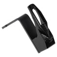 thumbnail image 1 of Gancho colgante para motocicleta Cuadrado Soporte para casco de motocicleta Equipaje Soporte para bicicletas Negro 83mm de longitud, 1 of 7