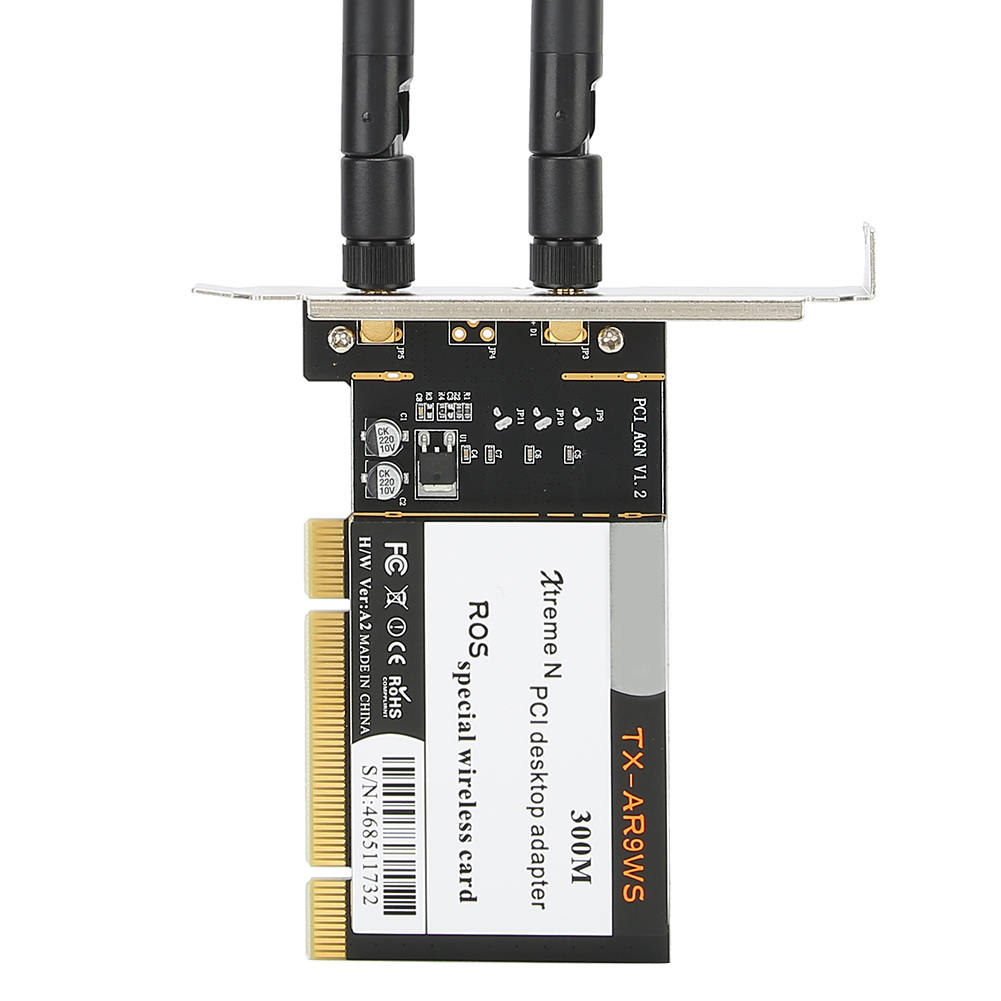 PCI Wifi Card Network Card, Ar9220 PCI Desktop Adapter, For Xp 32/64 - image 3 of 8