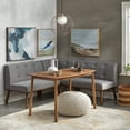 thumbnail image 3 of Simple Living  Playmate Loveseat Grey Fabric, MDF Transitional, Modern & Contemporary, 3 of 5