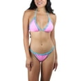 thumbnail image 2 of ToBeInStyle Women's Two Piece Padded Bikini Ruffle Trim, 2 of 5