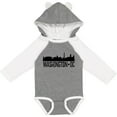 thumbnail image 3 of Inktastic Washington Dc City Skyline Boys or Girls Long Sleeve Baby Bodysuit, 3 of 5