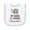 White and Light Blue, variant on Inktastic Nana and Poppa Love Me Grandchild Elephant Baby Terry Cloth Bib