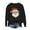 01 Black, variant on Fewfanhot Women's Sweatshirts Vintage Christmas Linend Sweaters Crewneck Oversized Long Sleeve Tops