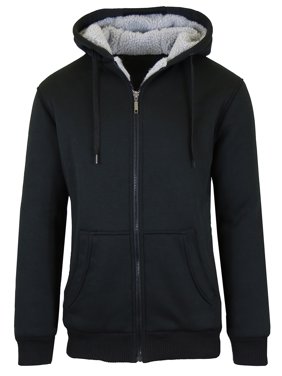 GBH Men's Heavyweight Sherpa Fleece-Lined Zip Hoodie (M-2XL)