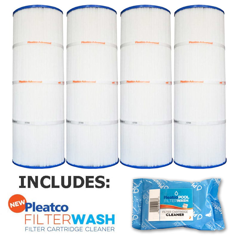 Pleatco PWW35L-M Antimicrobial Filter Cartridge Waterway w/ 3x Filter Washes 