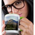 thumbnail image 2 of 3drose, Guadalupe Mountains and El Capitan, 15oz Two-tone Green Mug, 2 of 6