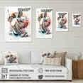 thumbnail image 4 of Designart Hockey Goalie On Ice During Game I Canvas Wall Art, 4 of 5