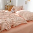 thumbnail image 4 of Ins Bedding Set Bed Linen 2 Bedrooms Duvet Cover For Girl Adults Bedspread Flat Sheet Quilt Cover King 220x240 Cover, 4 of 7