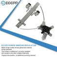 thumbnail image 3 of ECCPP Rear Left Driver Side Power Window Regulator with Motor Assembly Replacement fits for 2007-2014 For Cadillac Escalade 2007-2014 For Chevrolet Tahoe 2007-2014 For GMC Yukon 15841699 741-390, 3 of 5