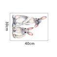 thumbnail image 2 of Wall Decals Stickers Rabbit Painted Children's Room Bedroom Living Room Entrance Home Decoration, 2 of 5