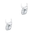 thumbnail image 2 of Kenally Accurate Body Fat With Electronic Digital Health Analyzer Fat Caliper Fat Efficient Electronic Measure Skin Body Plata 2piezas, 2 of 6